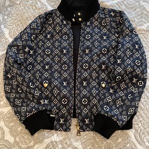 Reversible Bomber Jacket Louis Vuitton